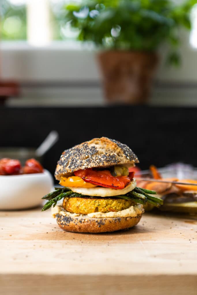 QINTI Broccoliburger Recept